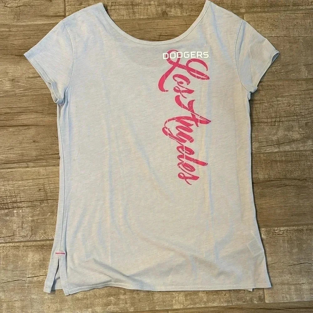 Dodgers graphic Vneck T-shirt